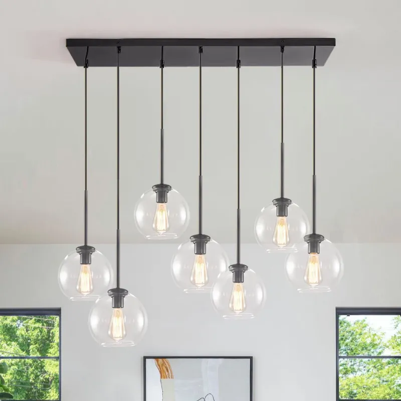 (OpenBox) Globe Cluster Kitchen Island Pendant Light — LightFixturesUSA LED Pendant Lights 4.0W 