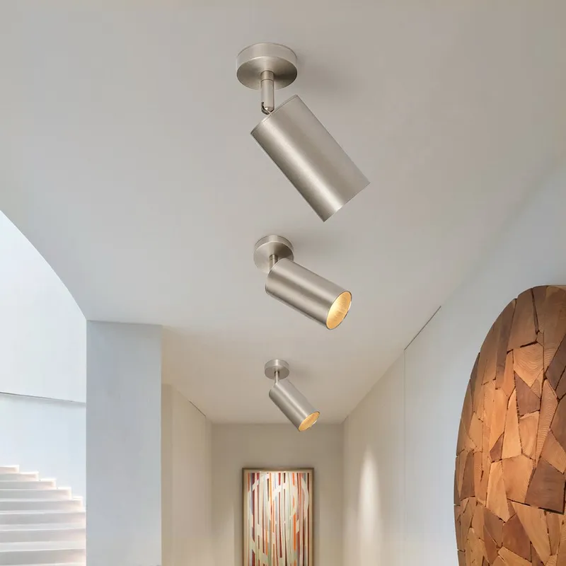 Modern 1-Light GU10 Adjustable Ceiling Spot Light Track Light — LightFixturesUSA LED Wall Lights 10.0W 