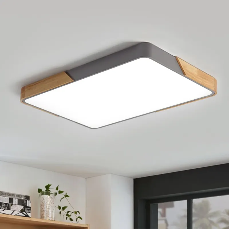 (OpenBox) Rectangle LED Flush Mount Light — LightFixturesUSA LED Ceiling Lights  