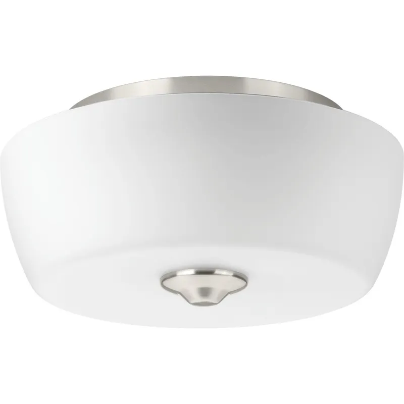 Leap Collection Two-Light 14" Flush Mount — Progress Lighting LED Post Top Lights  