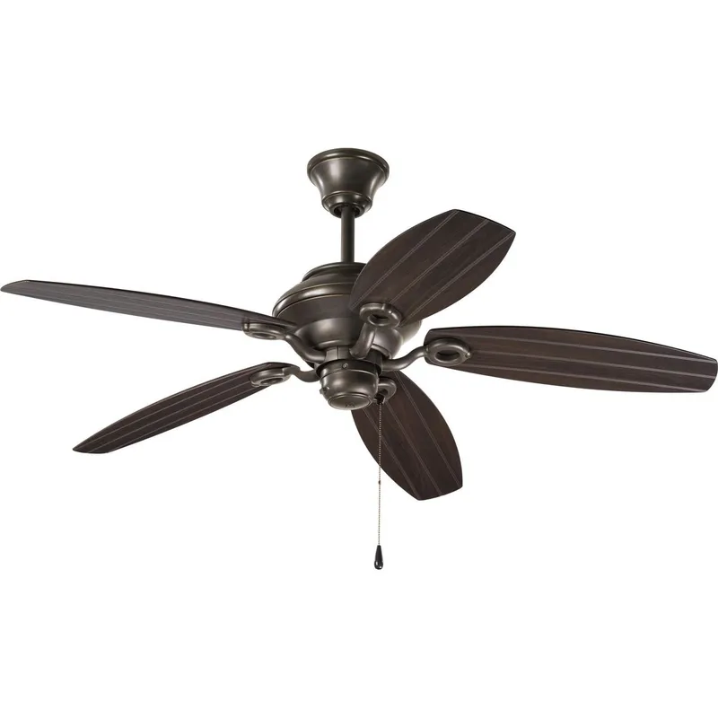 AirPro Collection 54" Five-Blade Indoor/Outdoor Ceiling Fan — Progress Lighting LED Lighting Controls  