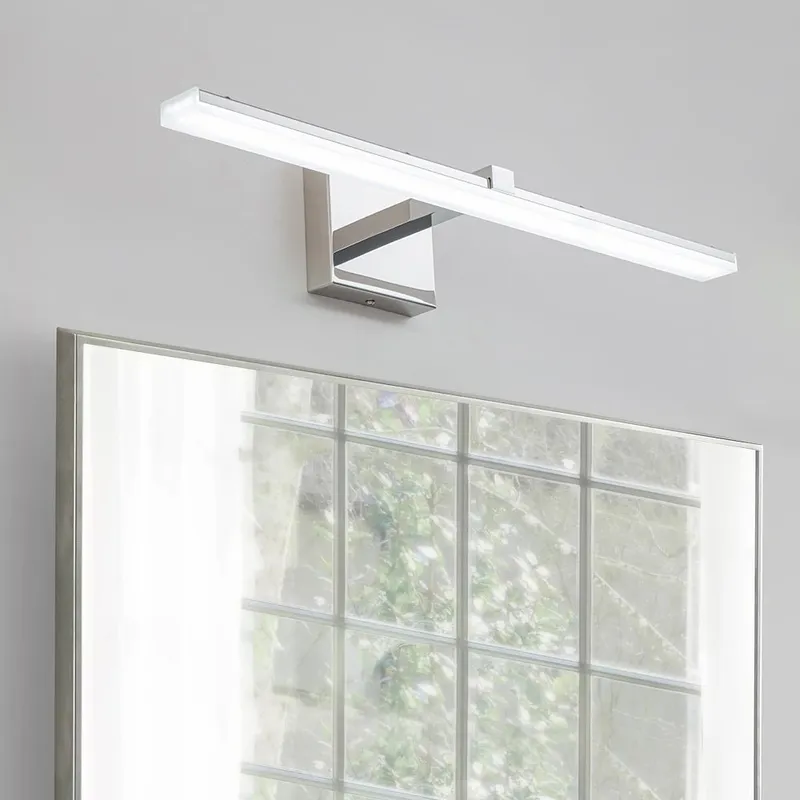 Modern Dimmable LED Bathroom Vanity Wall Sconce — LightFixturesUSA LED Wall Lights 17.0W 3000K