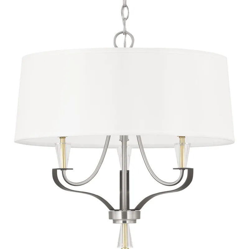 Nealy Collection Three-Light Chandelier — Progress Lighting LED Landscape Lights  