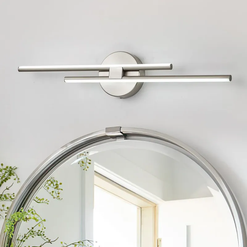 Dimmable Modern 2-Light Linear LED Wall Sconce Vanity Light — LightFixturesUSA LED Linear Lights 12.0W 6000K