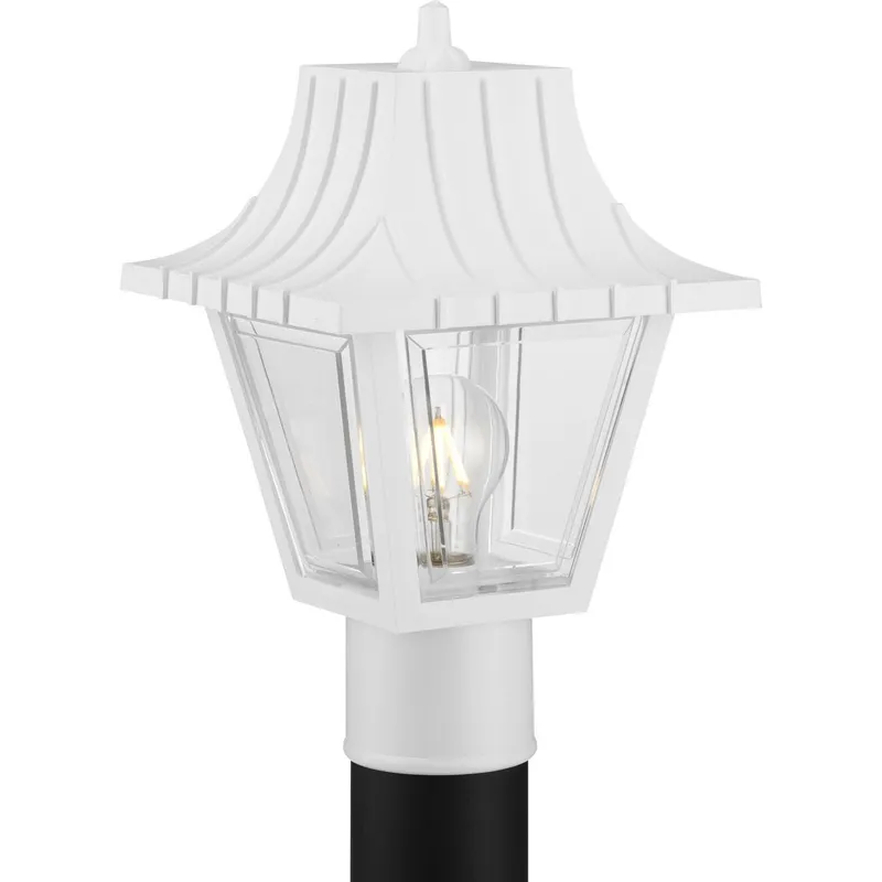 Mansard Collection One-Light Post Lantern — Progress Lighting LED Lighting Controls  