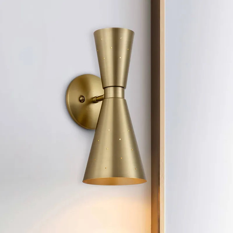 Starry 2-Light Hourglass Wall Sconce — LightFixturesUSA LED Wall Lights 40.0W 
