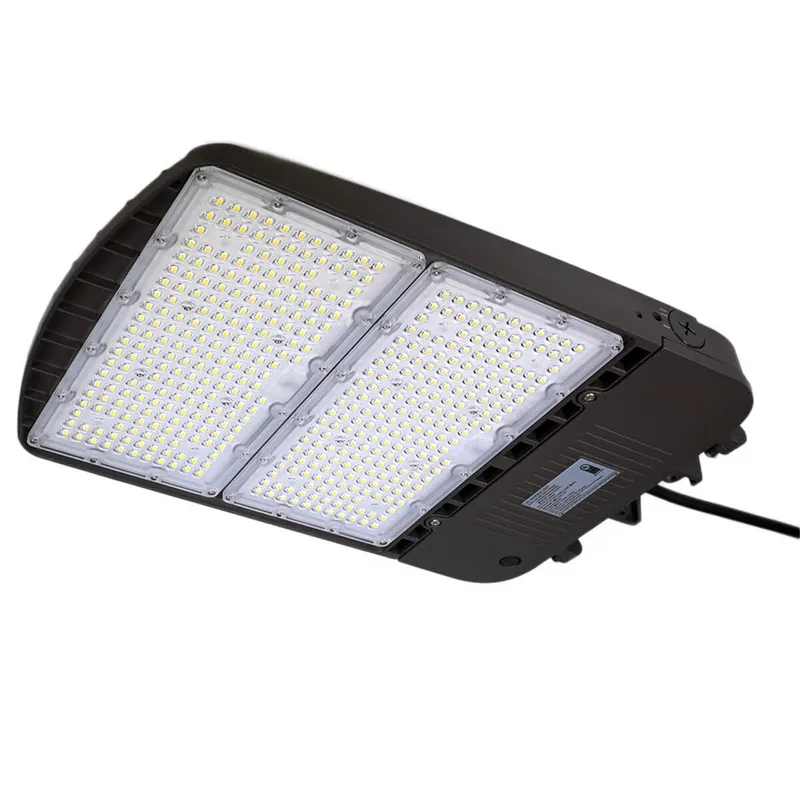 LED Wattage Adjustable Area Light Shoebox - 200W/240W/300W - 5000K - Jen Lighting — LightUp Lighting LED Area Lights 200.0W 5000K
