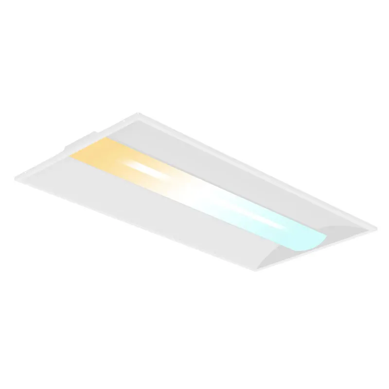 LED Troffer Light 120-277V 72W 6500LM / 9360LM ETL DLC Premium | 2x4FT — LightUp Lighting LED Troffers & Panels 72.0W 3500K