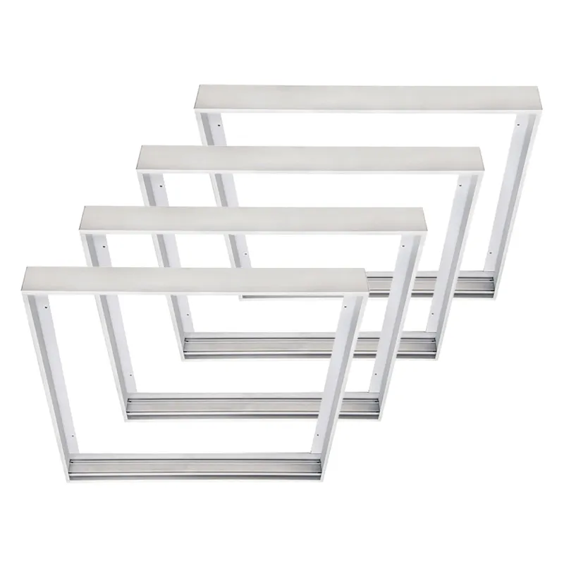 Case of 4 - LED 2x2 Flat Panel Surface Mount Fixture by Jen Lighting — LightUp Lighting LED Troffers & Panels  