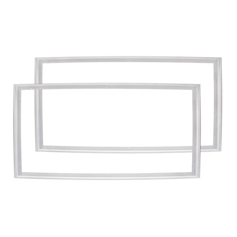 Case of 2 - LED 2x4 Flat Panel Surface Mount Fixture by Jen Lighting — LightUp Lighting LED Troffers & Panels  