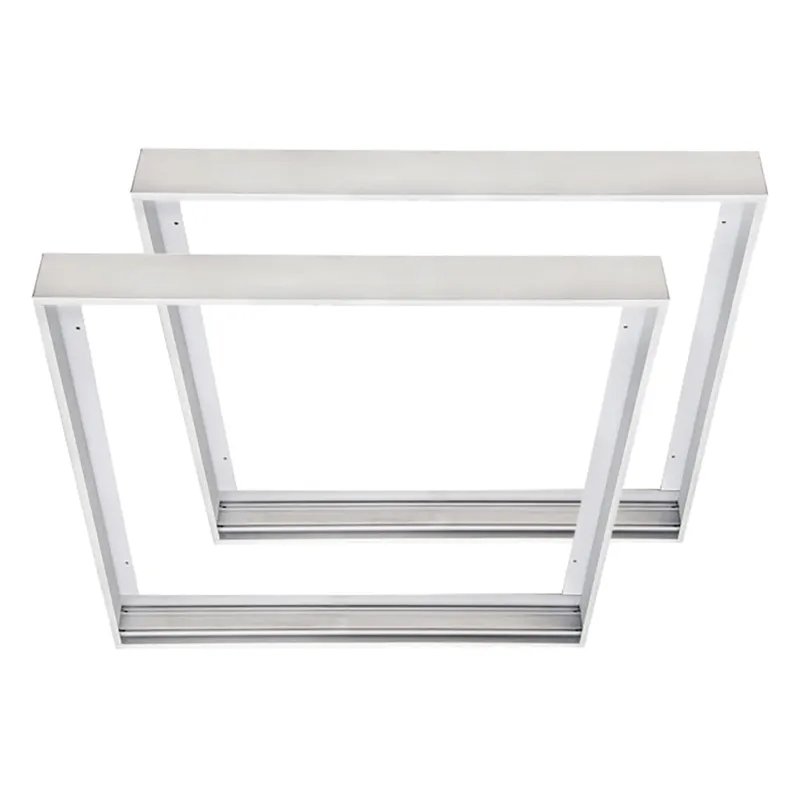 Case of 2 - LED 2x2 Flat Panel Surface Mount Fixture by Jen Lighting — LightUp Lighting LED Troffers & Panels  