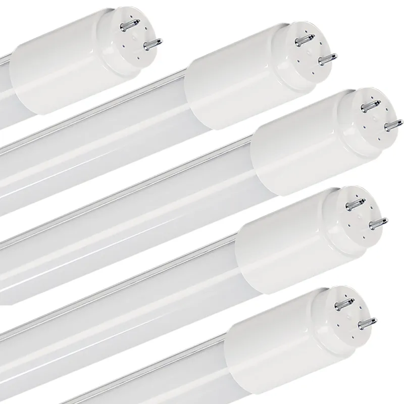 SKU PENDING FOR QC ISSUE - Case of 5 - LED T8 4ft Tube- (Type A+B) - Frosted Lens  - 15W -  2100 Lumens - 4000K — LightUp Lighting LED General Lighting 15.0W 4000K