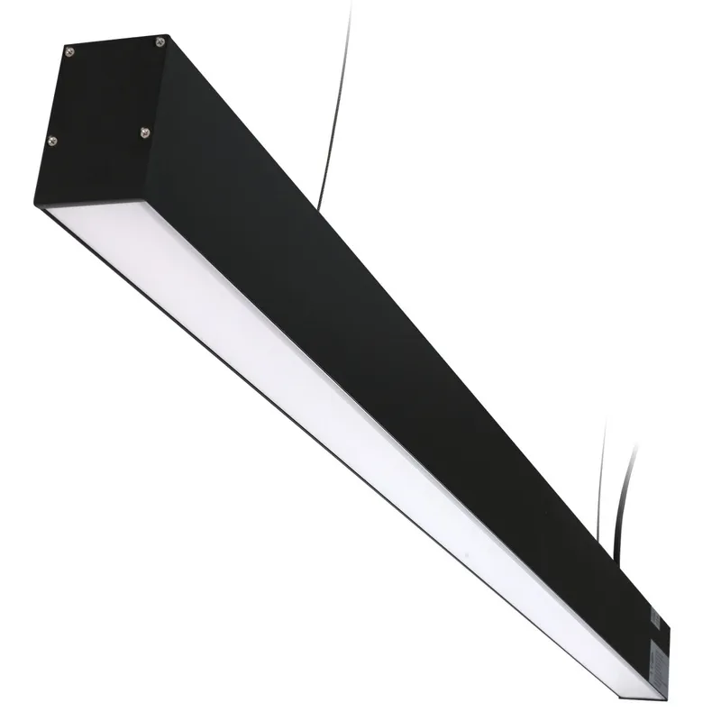 4ft. LED Color Tunable Linear Light - 40W - 4400 Lumens - 3000K/4000K/5000K - Black Finish - Jen Lighting — LightUp Lighting LED Linear Lights 40.0W 3000K
