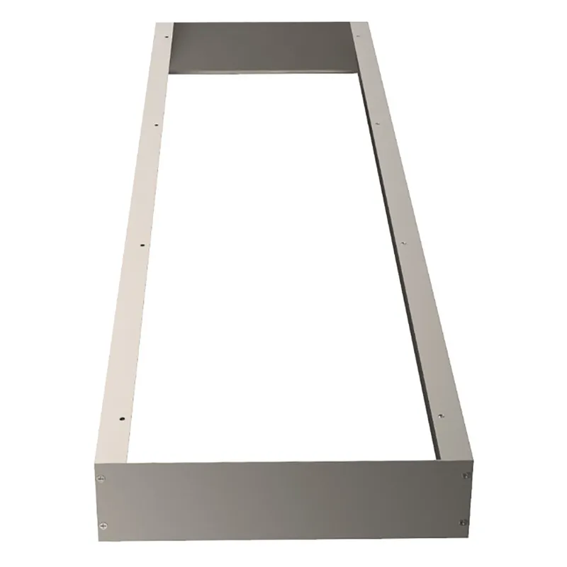 LED 1x4 Flat Panel Surface Mount Fixture by LumeGen — LightUp Lighting LED Troffers & Panels  