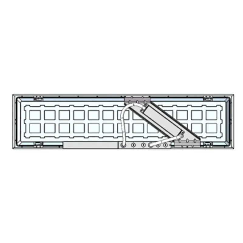 Metal Bridge for Installation of Emergency Battery Back-Up - for 1ft. x 4ft. Panels - Sylvania — LightUp Lighting LED Troffers & Panels  