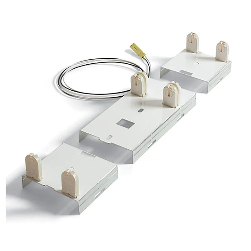 Pre-Wired - 4-Lamp 8ft. Fluorscent to LED T8 Retrofit Kit - Non Shunted Sockets - Direct Wire Tubes Only — LightUp Lighting LED Downlights  