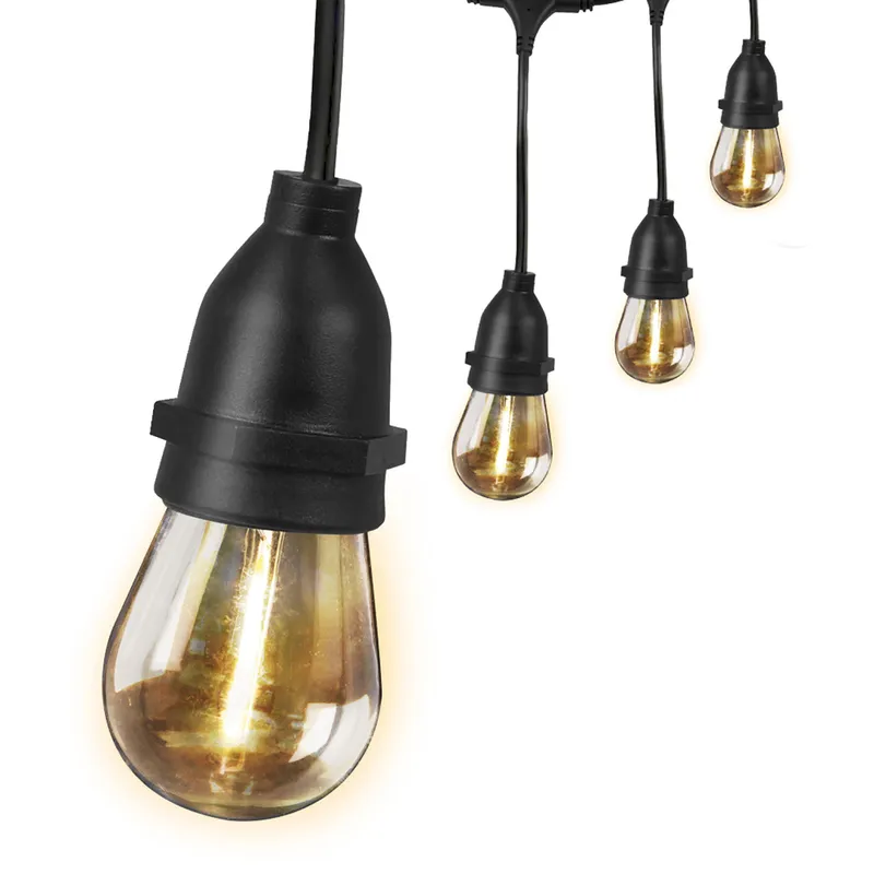 30ft 15-Socket LED String Light - Feit Electric — LightUp Lighting LED General Lighting 1.0W 
