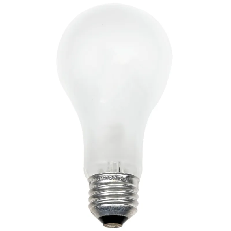 Case of 120 - A21 Shatter Resistant Incandescent Lamp - E26 Medium Base - 75W - 120V - GE Lighting — LightUp Lighting LED Bulbs & Lamps 75.0W 