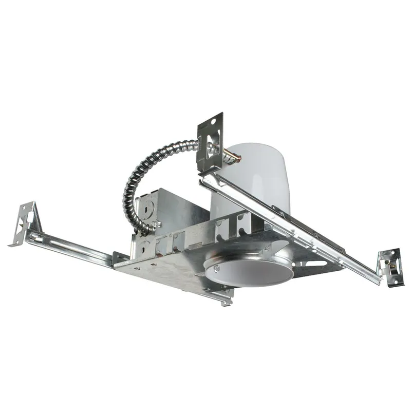 Case of 6 - 3.5in. New Construction LED Recessed Housing - IC Rated — LightUp Lighting LED Downlights  