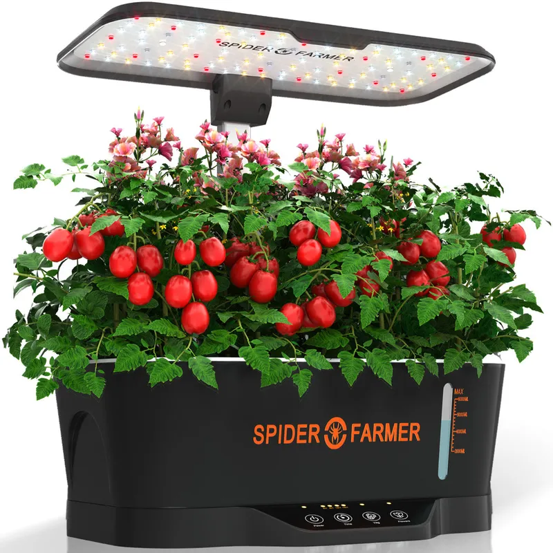 Indoor Hydroponic Grow System - 24W - Spider Farmer — LightUp Lighting LED General Lighting 24.0W 