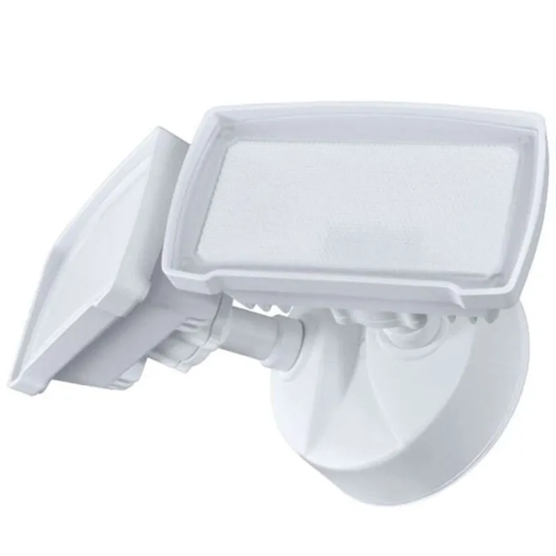 White LED 2-Head Security Flood Light - 2060 Lumens - 5000K - Good Earth — LightUp Lighting LED Flood Lights  5000K