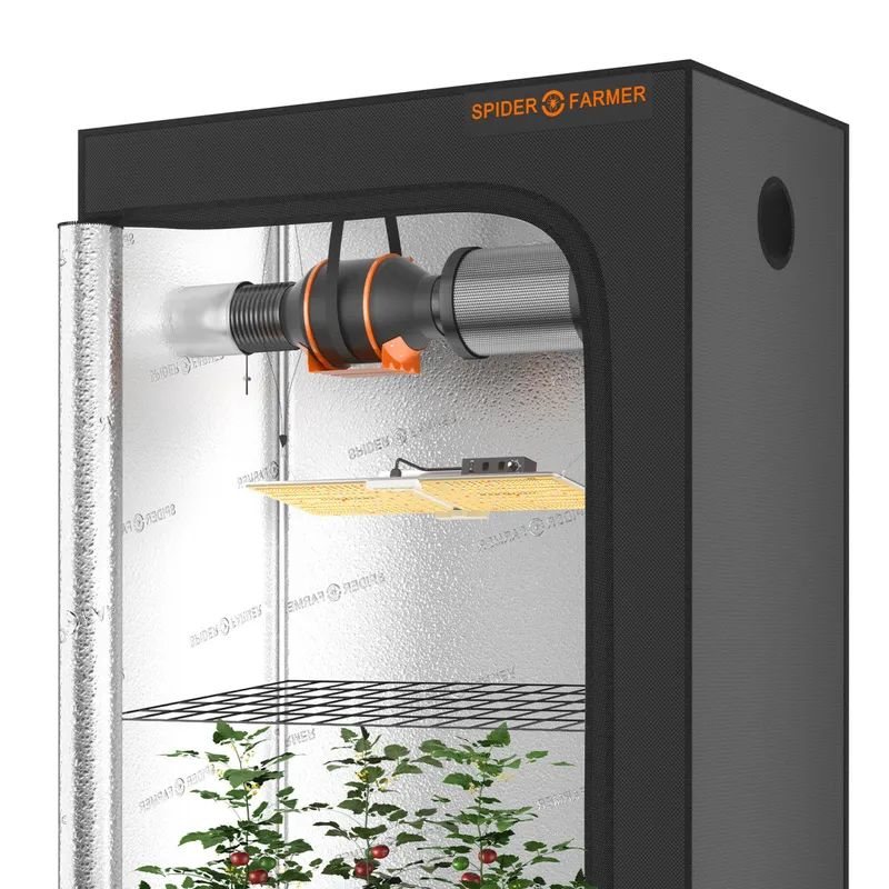 LED Full Spectrum Indoor Grow Light & Tent Kit - 200W - Spider Farmer — LightUp Lighting LED General Lighting 200.0W 3000K