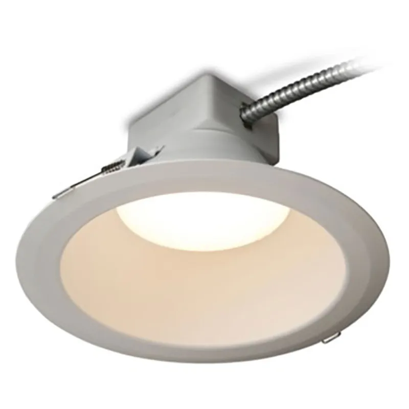 8in. LED Round LRX Lumination Retrofit Downlight - 35W - 3500 Lumens - 3500K - GE — LightUp Lighting LED Downlights 35.0W 3500K