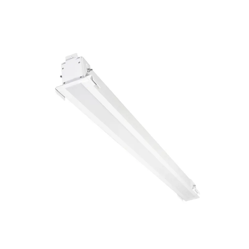 4ft. LED Recessed Linear Strip Light - 40W - Color Tunable 30K/40K/50K - White Finish - LumeGen — LightUp Lighting LED Downlights 40.0W 3000K