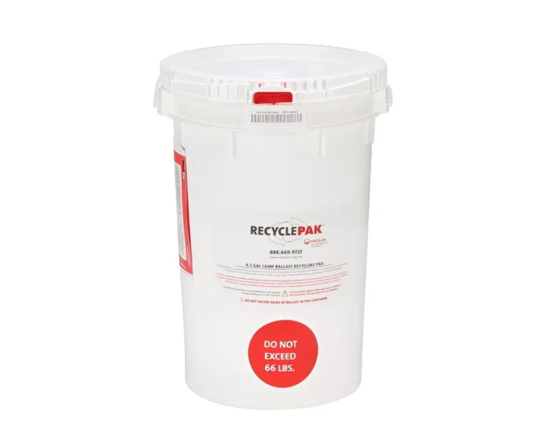 6.5 Gallon Lamp Ballast Recycling Pail — LightUp Lighting LED General Lighting  