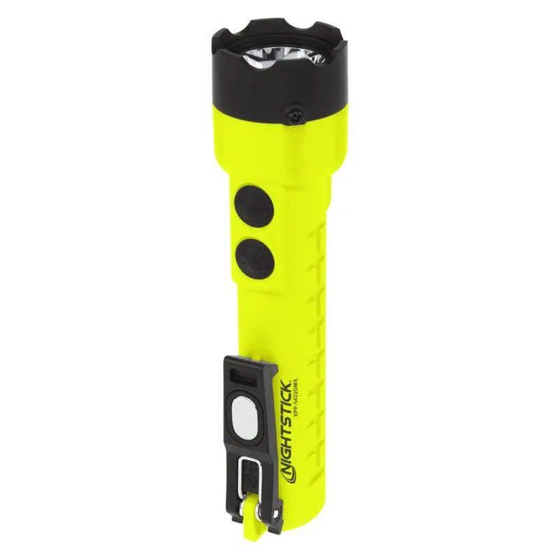 Nightstick Intrinsically Safe Dual-Light Flashlight w/Magnets - 3 AA (not included) - Green - UL913 — LightUp Lighting LED General Lighting  