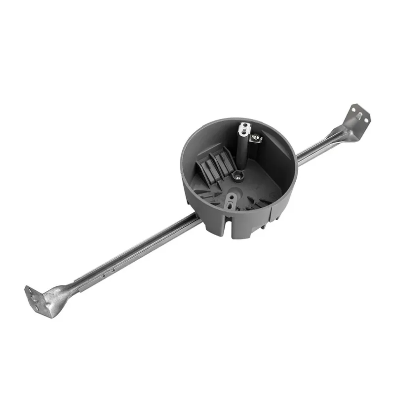 Full Case Outlet Box - 4in. Round w/ Hanger Bar 20 Cu. In. Nail On - Energetic Lighting — LightUp Lighting LED General Lighting  
