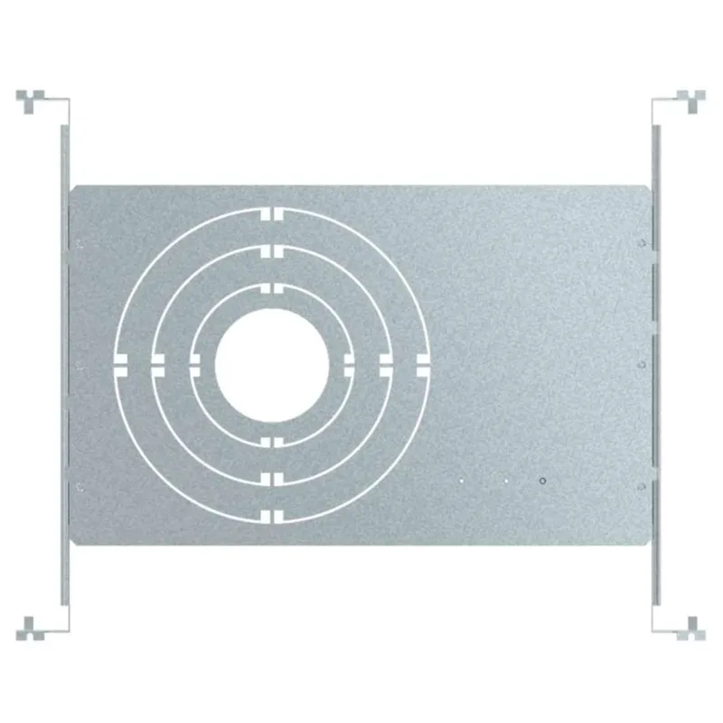 New Construction Plate for Downlights - with Adjustable Bars - Keystone — LightUp Lighting LED Downlights  