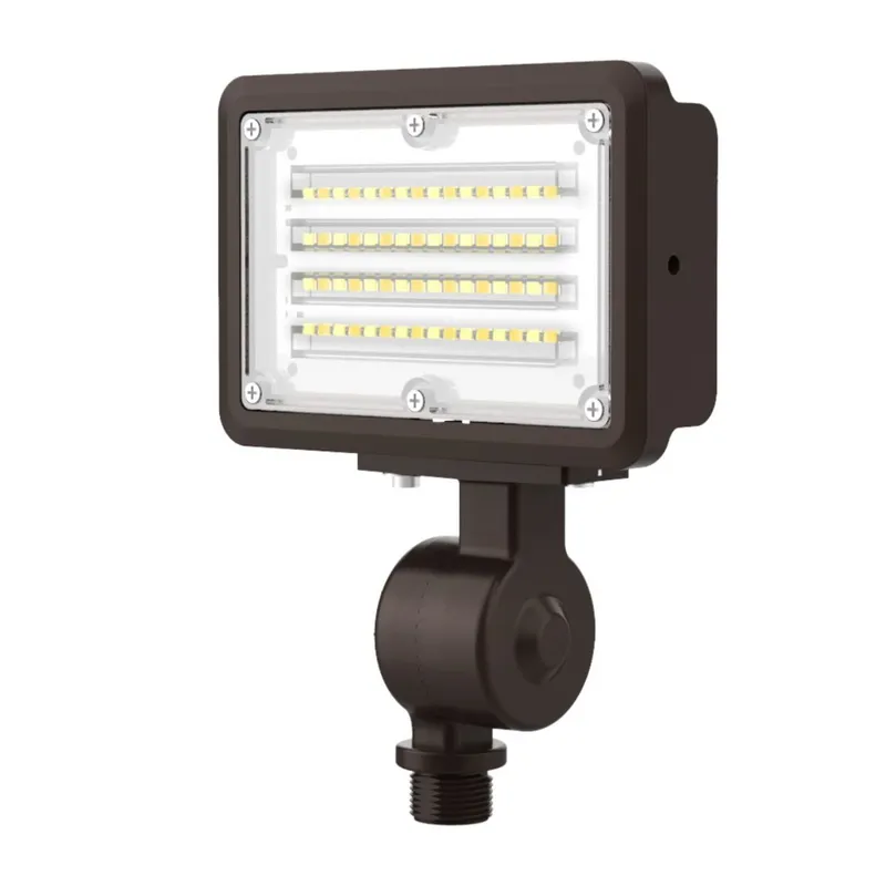 LED Mini Flood Light - 15W - Color Tunable - Bronze Finish - Adjustable Knuckle Mount - LumeGen — LightUp Lighting LED Flood Lights 15.0W 3000K