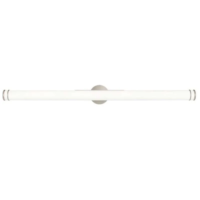 36in. LED Satin Nickel Vanity Light - 3051 Lumens - 4000K - Good Earth — LightUp Lighting LED Wall Lights  4000K