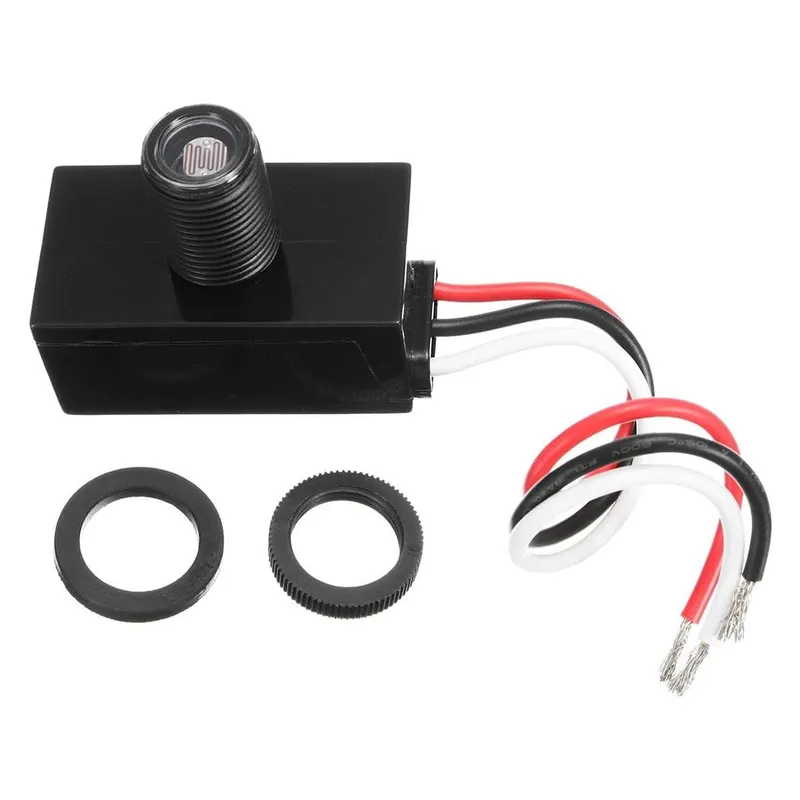 Button Photocell for Outdoor Lighting Fixture — LightUp Lighting LED Bollards & Pathway Lights 500.0W 