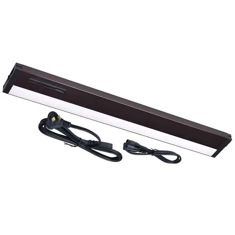 12in. Matte Bronze LED Slim Under Cabinet Light - 531 Lumens - 3000K - Good Earth — LightUp Lighting LED Strip Lights  3000K