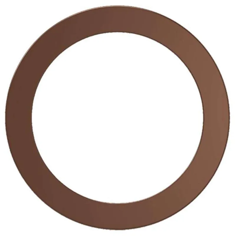 6in. Interchangeable Trim for Recessed Wafer Downlights - Bronze - Keystone — LightUp Lighting LED Downlights  