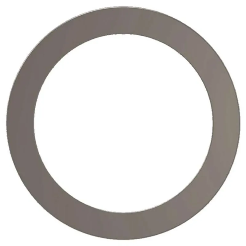 4in. Interchangeable Trim for Recessed Wafer Downlights - Brushed Nickel - Keystone — LightUp Lighting LED Downlights  