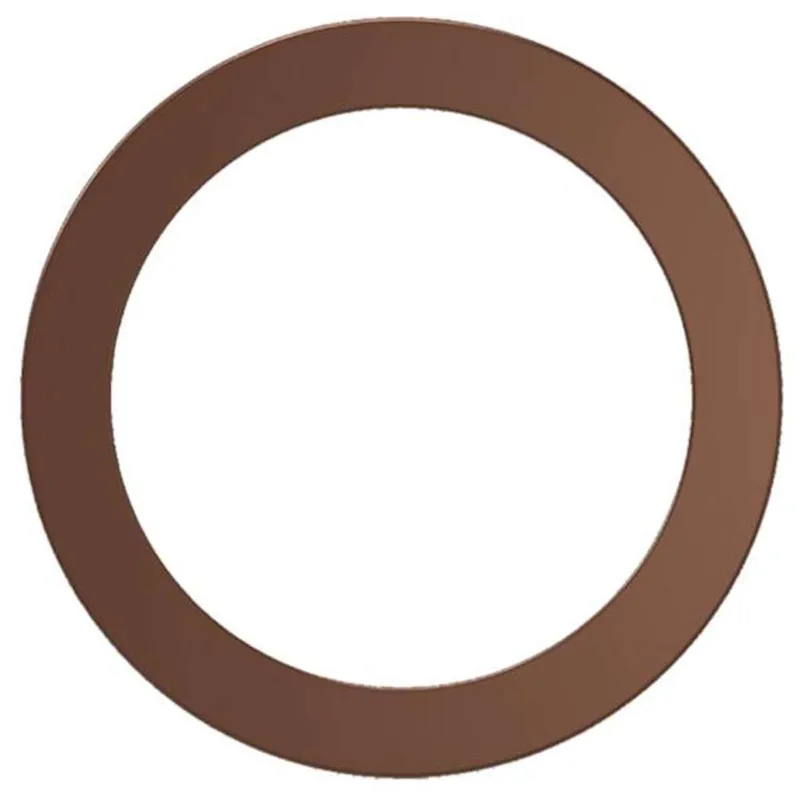8in. Interchangeable Trim for Slim Wafer Downlights - Bronze - Keystone — LightUp Lighting LED Downlights  
