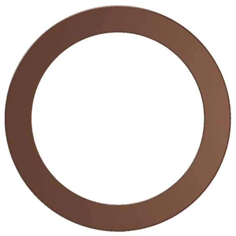 4in. Interchangeable Trim for Recessed Wafer Downlights - Bronze - Keystone — LightUp Lighting LED Downlights  