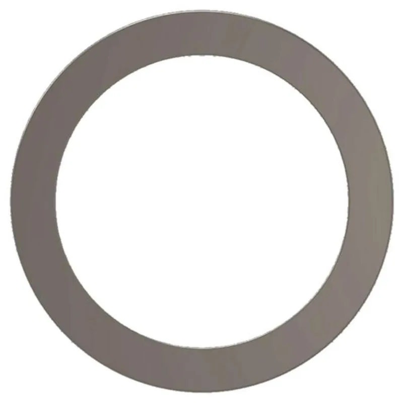 4in. Interchangeable Trim for Slim Wafer Downlights - Brushed Nickel - Keystone — LightUp Lighting LED Downlights  