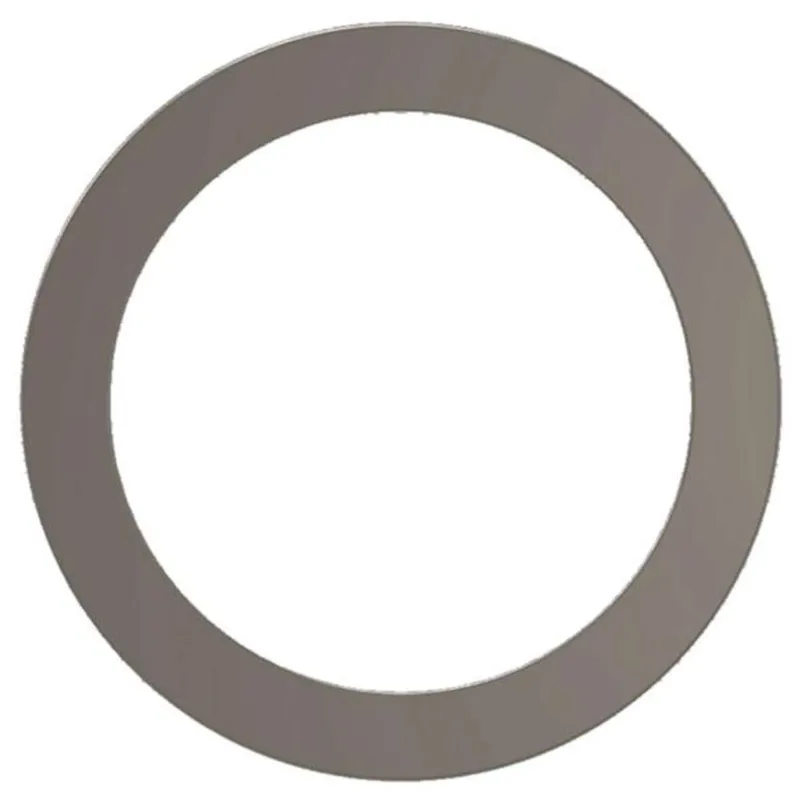 6in. Interchangeable Trim for Recessed Wafer Downlights - Brushed Nickel - Keystone — LightUp Lighting LED Downlights  
