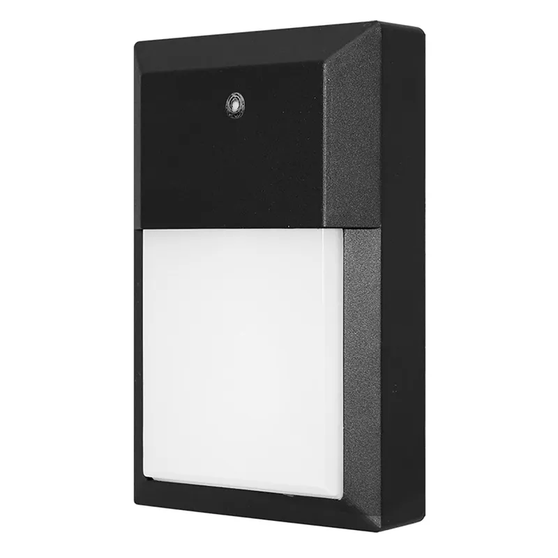LED Color Tunable Mini Wall Pack - Dusk-to-Dawn - 15.8W - 1600 Lumens - 5CCT Selectable - Euri Lighting — LightUp Lighting LED Wall Lights 15.8W 3000K