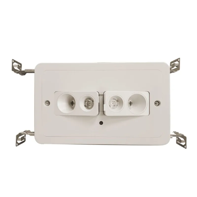 LED Recessed Emergency Light - 90 Min. Emergency Runtime — LightUp Lighting LED Downlights 1.0W 