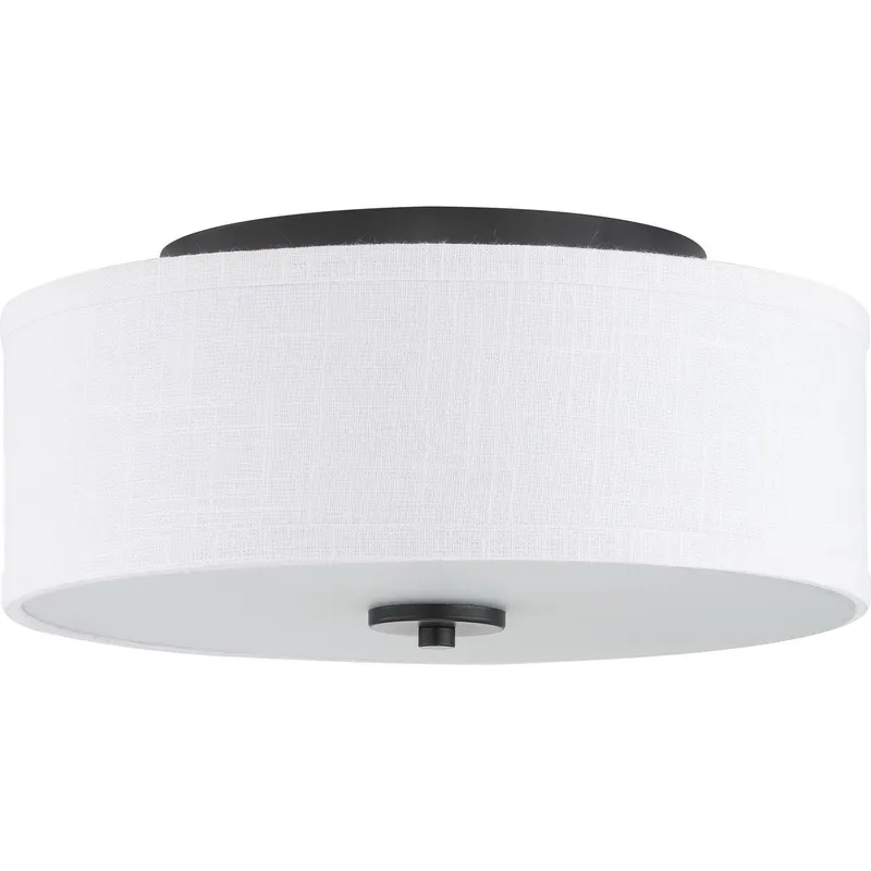 Inspire Collection 13" Two-Light Flush Mount — Progress Lighting LED Post Top Lights  