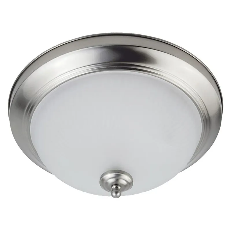 13in. LED Ceiling Light - 24W - 2200 Lumens - 2700K - Brushed Nickel Finish - Euri Lighting — LightUp Lighting LED Ceiling Lights 24.0W 2700K