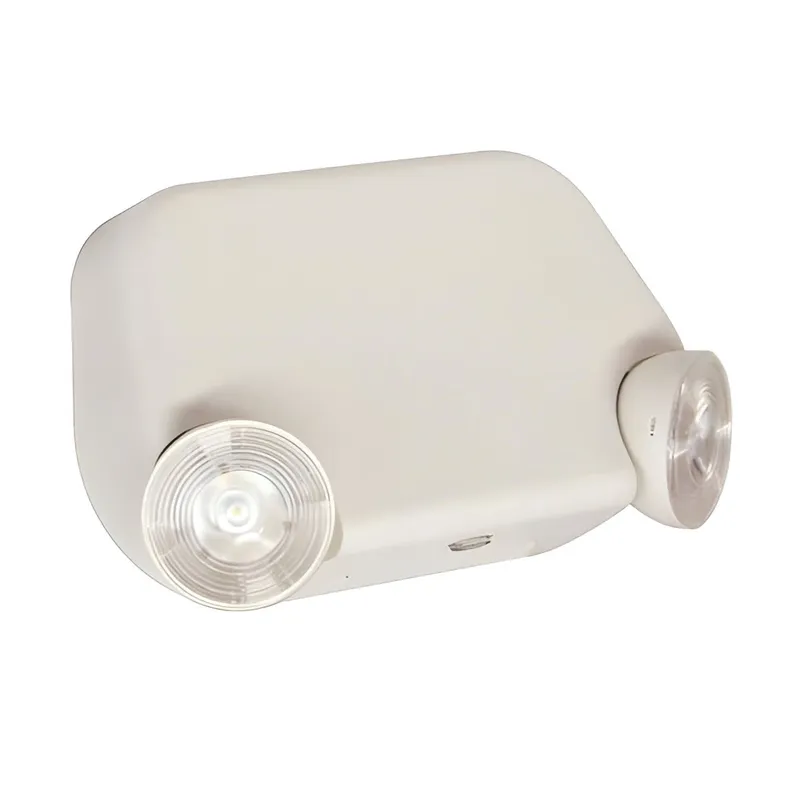 LED Low Profile Emergency Light - High Lumen - White - 90 Min. Emergency Runtime - 120/277V — LightUp Lighting LED Exit & Emergency 2.0W 