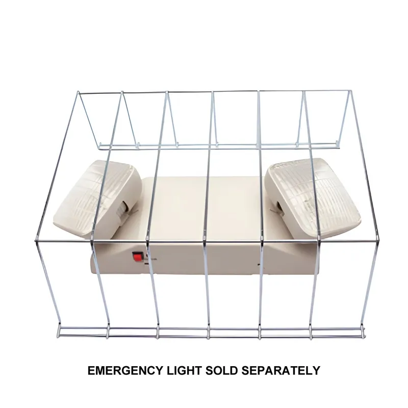 Small Wire Guard for Emergency Exit Lights — LightUp Lighting LED Exit & Emergency  