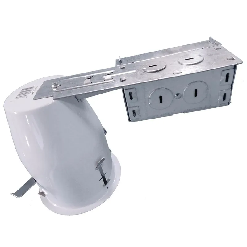 Case of 6 - 4in. Remodel LED Recessed Housing - IC Rated — LightUp Lighting LED Downlights  