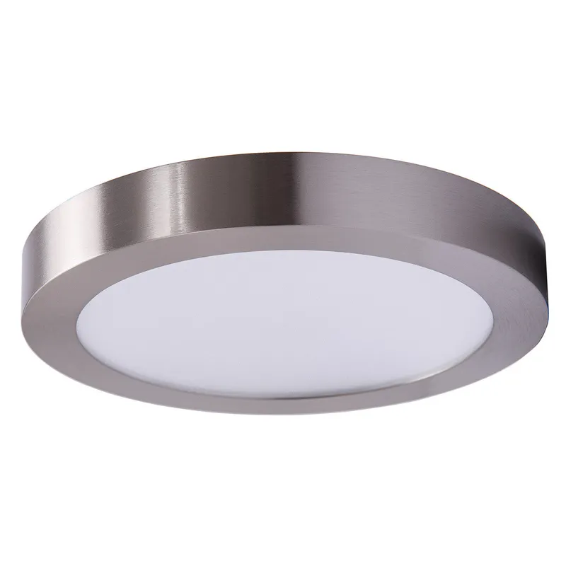 9in. LED Color Tunable Disk Light - 18W - 1100 Lumens - 2700K/3000K/3500K/4000K/5000K - Brushed Nickel Trim — LightUp Lighting LED General Lighting 18.0W 2700K